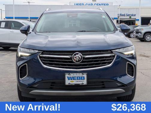 Sapphire Metallic 2023 Buick Envision Essence FWD
