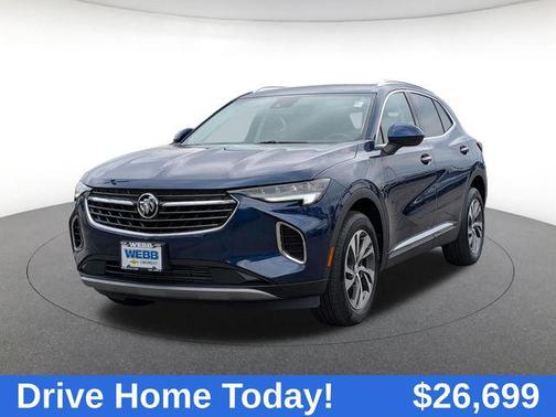Sapphire Metallic 2023 Buick Envision Essence FWD
