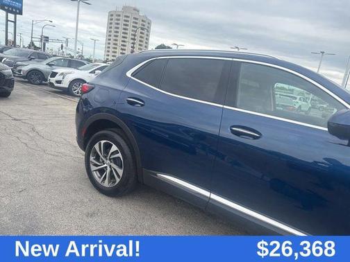 Sapphire Metallic 2023 Buick Envision Essence FWD