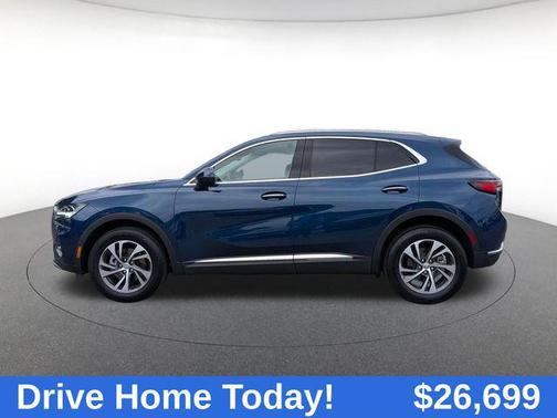 Sapphire Metallic 2023 Buick Envision Essence FWD