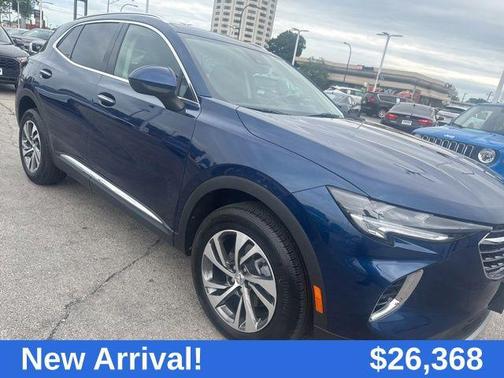 Sapphire Metallic 2023 Buick Envision Essence FWD