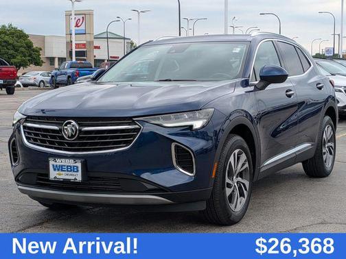 Sapphire Metallic 2023 Buick Envision Essence FWD