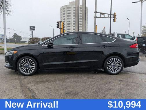 Shadow Black 2018 Ford Fusion Titanium
