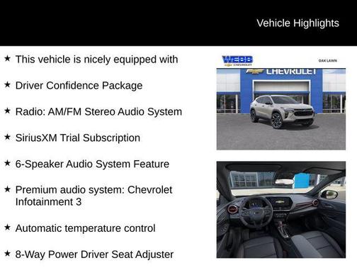 2026 Chevrolet Trax FWD 2RS