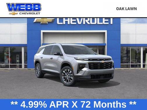 Sterling Gray Metallic 2026 Chevrolet Traverse LT