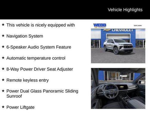 2026 Chevrolet Traverse LT