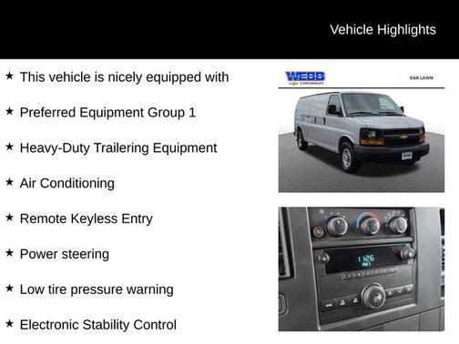 2014 Chevrolet Express 3500 Work Van