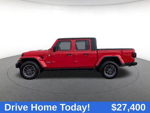 Firecracker Red Clearcoat 2023 Jeep Gladiator Overland