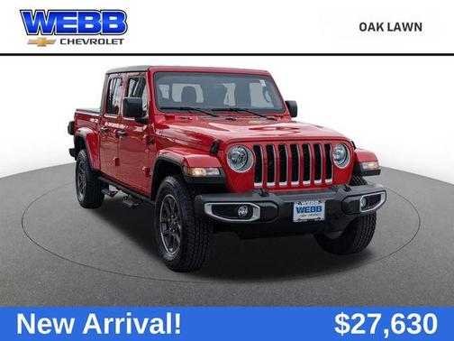 Firecracker Red Clearcoat 2023 Jeep Gladiator Overland