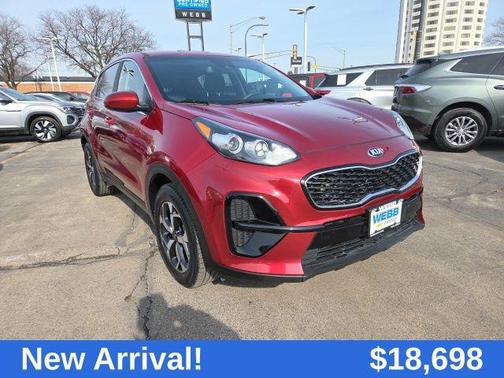 Hyper Red 2022 Kia Sportage LX SUV