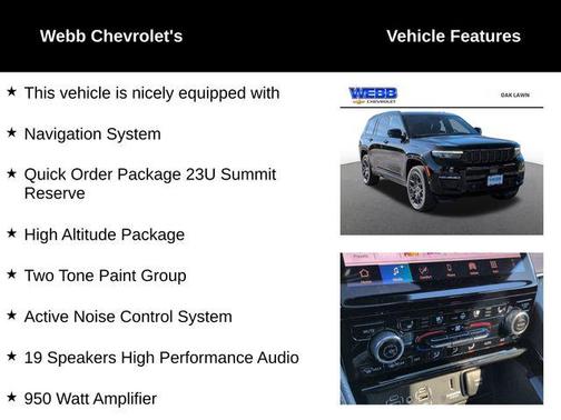 2025 Jeep Grand Cherokee L Summit Reserve