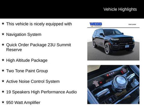 2025 Jeep Grand Cherokee L Summit Reserve