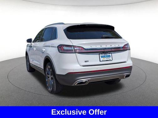 Pristine White Metallic Tri-Coat 2022 Lincoln Nautilus Reserve