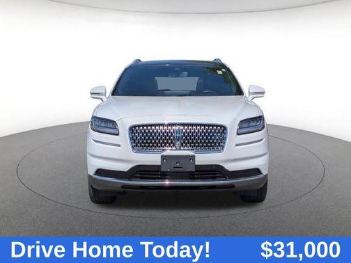 Pristine White Metallic Tri-Coat 2022 Lincoln Nautilus Reserve