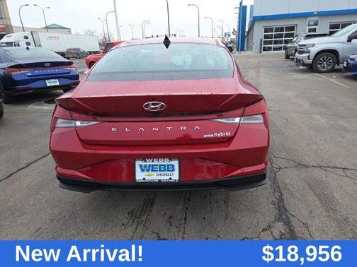 2023 Hyundai ELANTRA HEV Blue