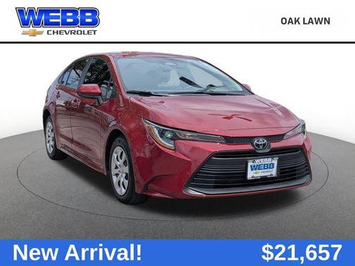 Ruby Flare Pearl 2025 Toyota Corolla LE