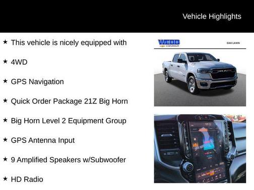 2025 RAM 1500 Big Horn/Lone Star