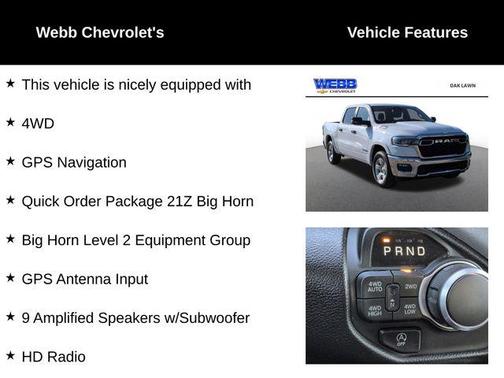 2025 RAM 1500 Big Horn/Lone Star