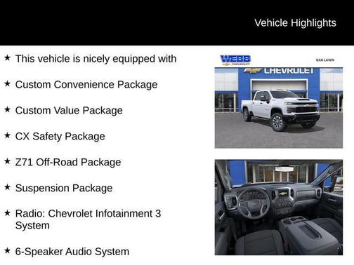 2026 Chevrolet Silverado 2500 Custom