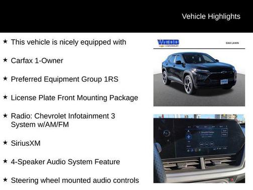 2024 Chevrolet Trax FWD 1RS