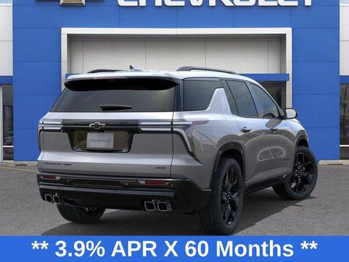 Sterling Gray Metallic 2026 Chevrolet Traverse RS