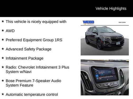 2022 Chevrolet Equinox AWD RS