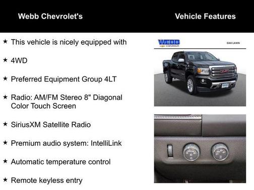 2016 GMC Canyon SLT