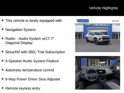 Sterling Gray Metallic 2027 Chevrolet Traverse LT