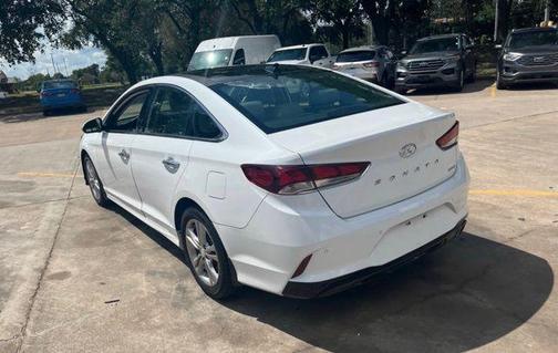 Quartz White Pearl 2019 Hyundai SONATA Limited