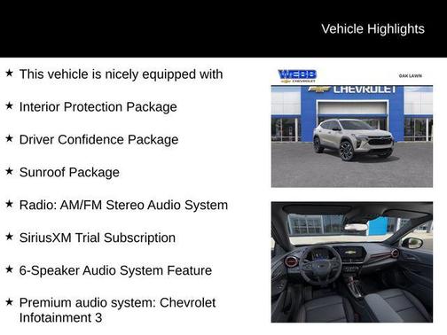 2026 Chevrolet Trax FWD 2RS