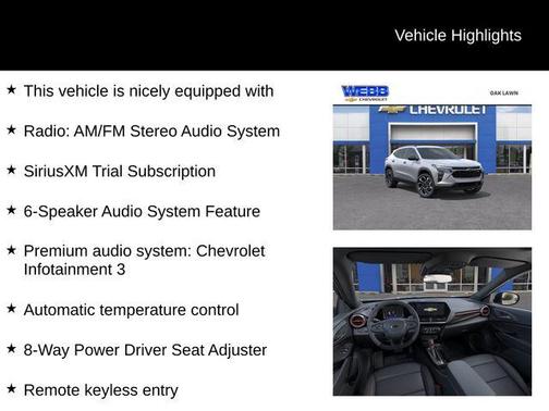 2026 Chevrolet Trax FWD 2RS