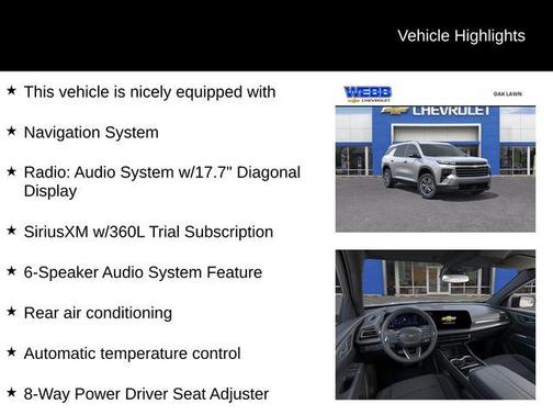 2026 Chevrolet Traverse LT