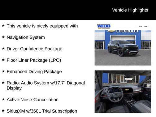 2026 Chevrolet Traverse AWD Z71