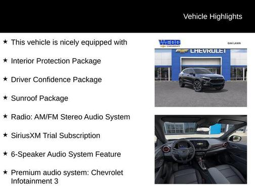 2026 Chevrolet Trax FWD 2RS