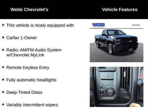 2014 Chevrolet Silverado 1500 Work Truck 1WT