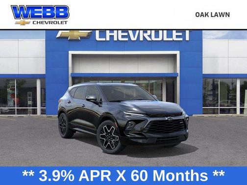 Black 2026 Chevrolet Blazer RS SUV