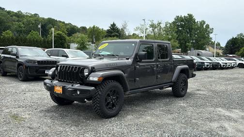 Granite Crystal Clearcoat Metallic 2022 Jeep Gladiator Sport