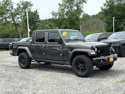 Granite Crystal Clearcoat Metallic 2022 Jeep Gladiator Sport