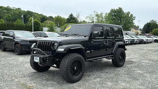 Black Clearcoat 2021 Jeep Wrangler Unlimited Sahara