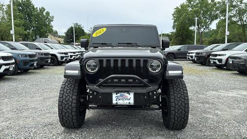 Black Clearcoat 2021 Jeep Wrangler Unlimited Sahara
