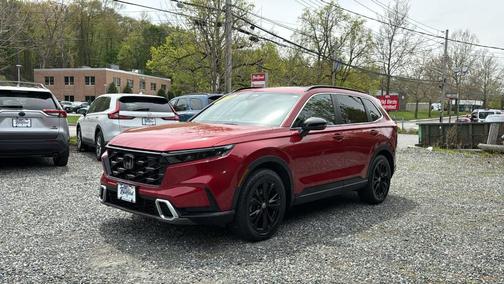 Radiant Red Metallic 2024 Honda CR-V Hybrid Sport Touring