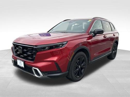 Radiant Red Metallic 2025 Honda CR-V Hybrid Sport Touring