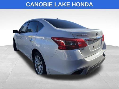 Aspen White 2018 Nissan Sentra SV
