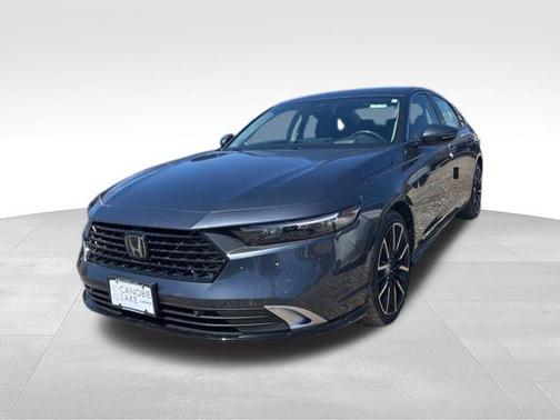 Gray Metallic 2026 Honda Accord Hybrid Touring