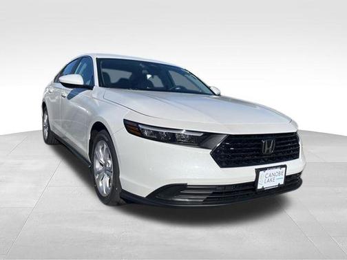 Platinum White 2026 Honda Accord LX