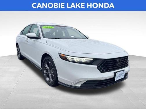 Platinum White Pearl 2023 Honda Accord EX