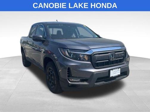 Modern Steel Metallic 2025 Honda Ridgeline RTL+