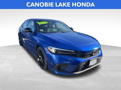 Aegean Blue Metallic 2023 Honda Civic Sport