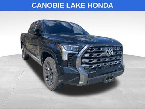 Midnight Black Metallic 2025 Toyota Tundra Platinum
