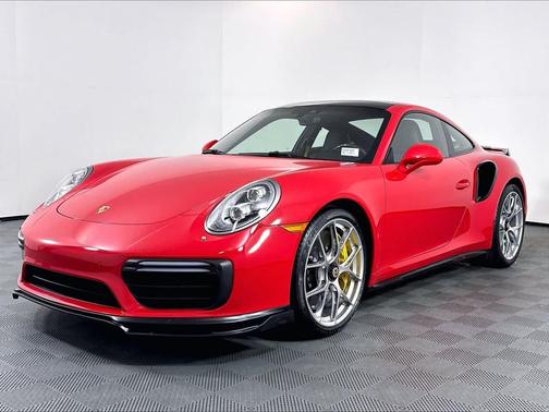 Guards Red 2017 Porsche 911 Turbo S
